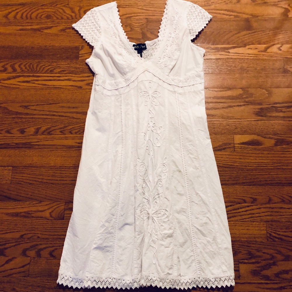 Gretty Ziegler white sundress, L